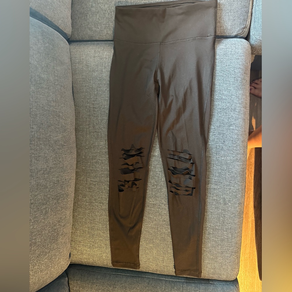 Mono B Black slash Leggings